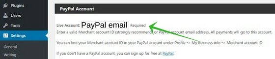 PayPal-uplata-wordpress-sajt