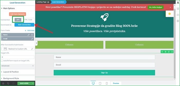povezivanje-optin-forme-sa-email-servisom povezivanje-optin-forme-sa-email-servisom