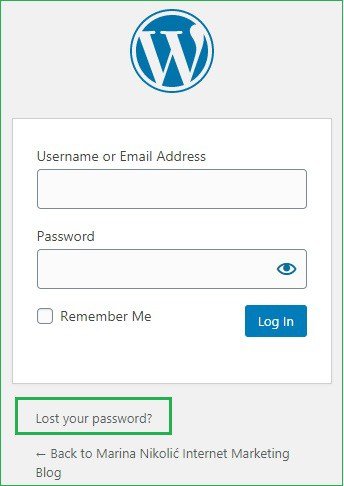 wordpress-za-početnike-odgovori-na-cesto-postavljana-izgubljena-lozinka wordpress-za-početnike-odgovori-na-cesto-postavljana-izgubljena-lozinka