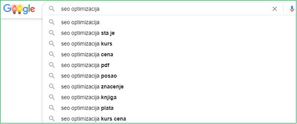google-predlaze-seo-optimizacija google-predlaze-reči-pretrage