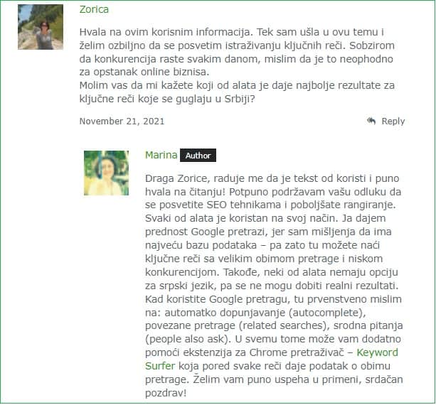 snimak-ekrana-komentara-na-blogu-istraživanje-publike snimak-ekrana-komentara-na-blogu-istraživanje-publike
