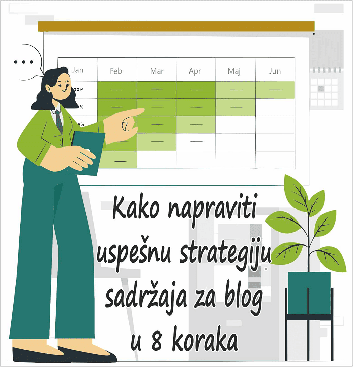 naslovna-slika-kako-napraviti-uspešnu-strategiju-sadržaja-za-blog-u-osam-koraka naslovna-slika-devojka-pokazuje-plan-sadržaja-za-blog